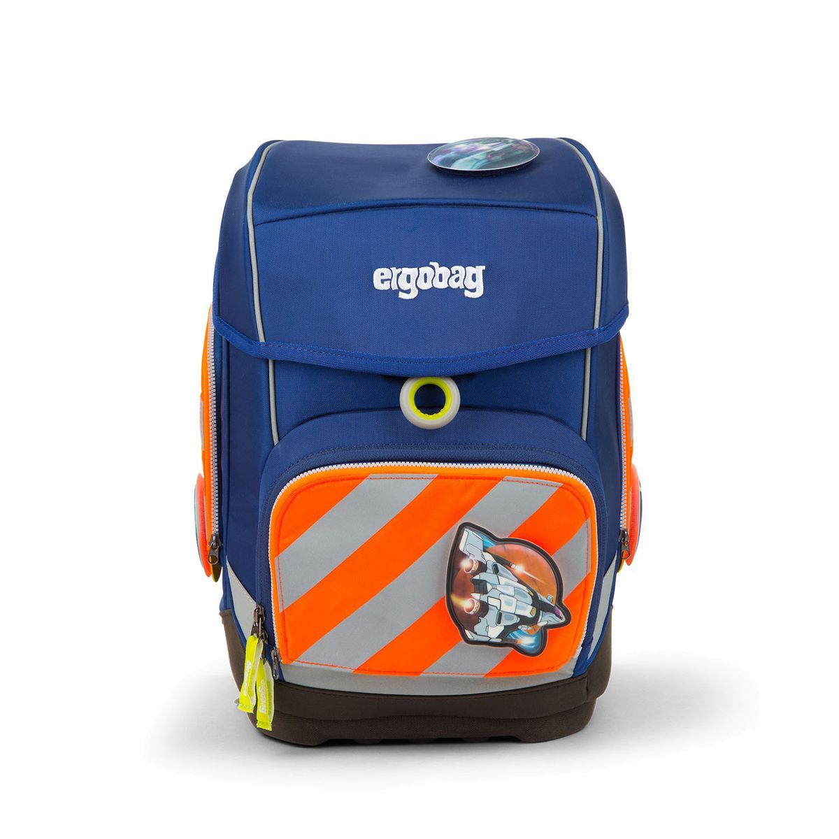 Ergobag Cubo Sicherheitsset Orange mit Reflektorstreifen 3tlg.