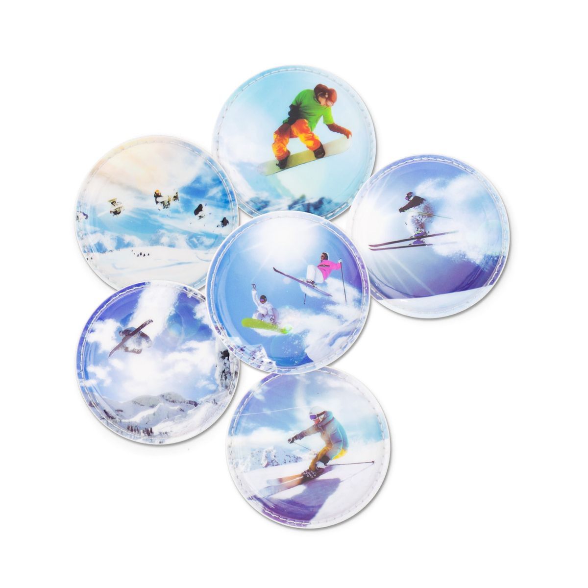 Ergobag Klettie-Set 6tlg. Wintersport II