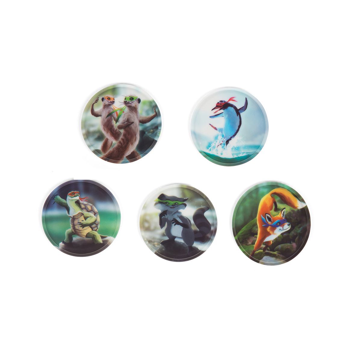 Ergobag Klettie-Set 5tlg. Ninjas III