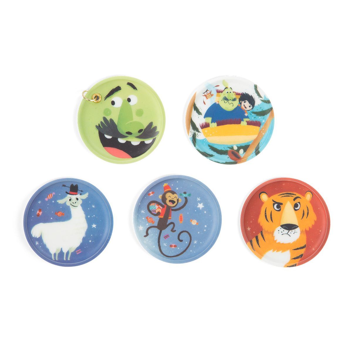 Ergobag Klettie-Set 5tlg. Bea & Bahadir