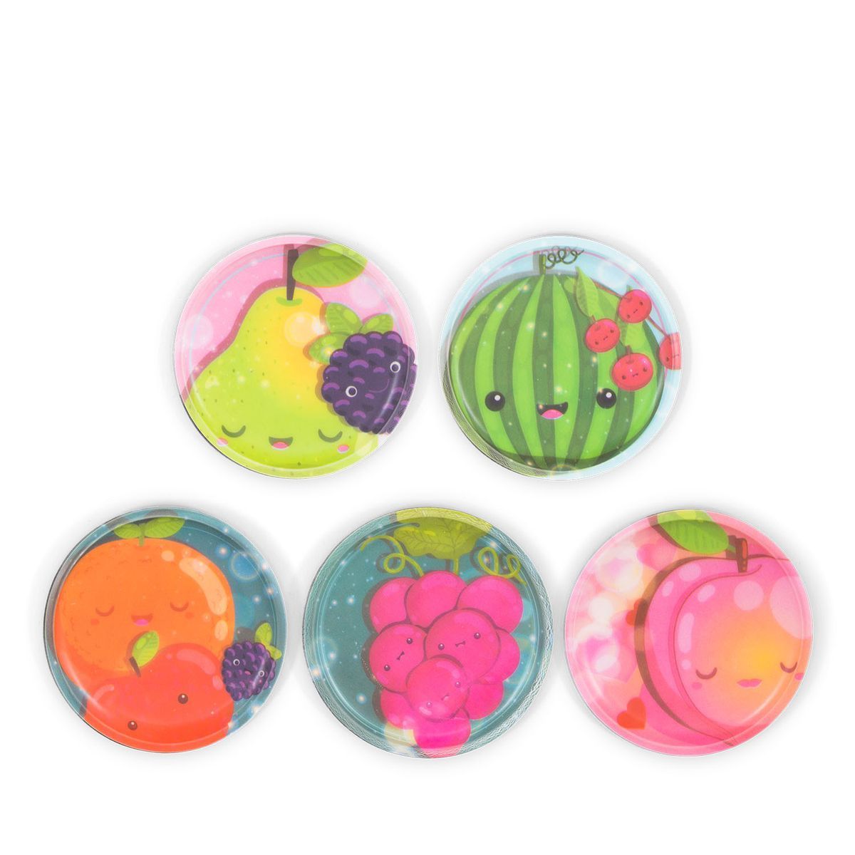 Ergobag Klettie-Set 5tlg. Früchte