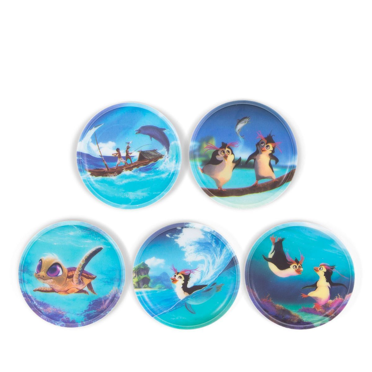 Ergobag Klettie-Set 5tlg. Tropische Freunde