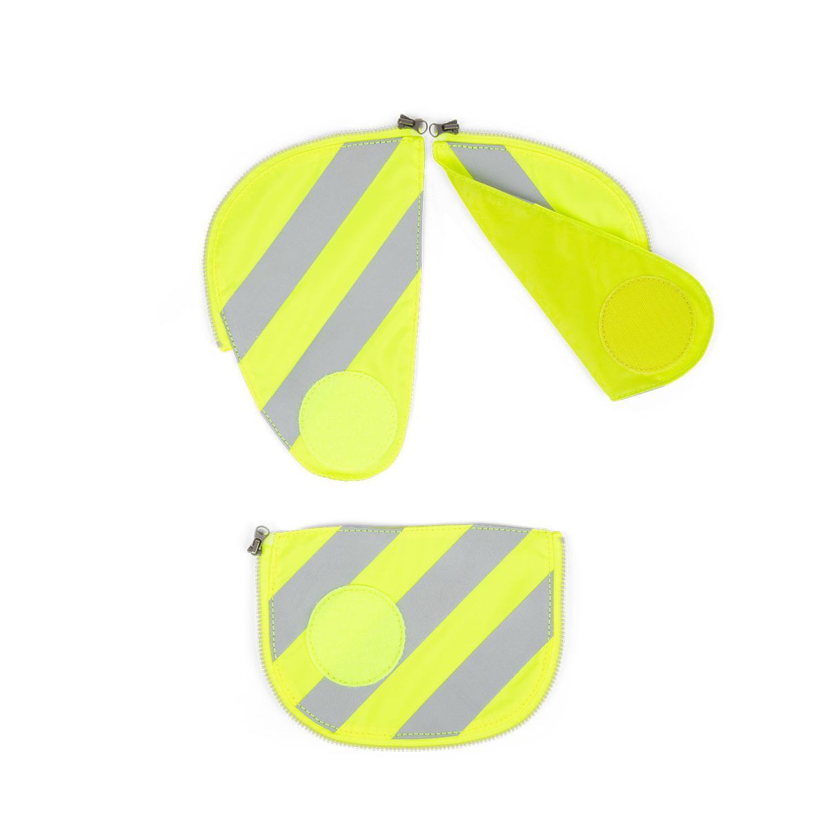 Ergobag Sicherheitsset Gelb mit Reflektorstreifen 3tlg.
