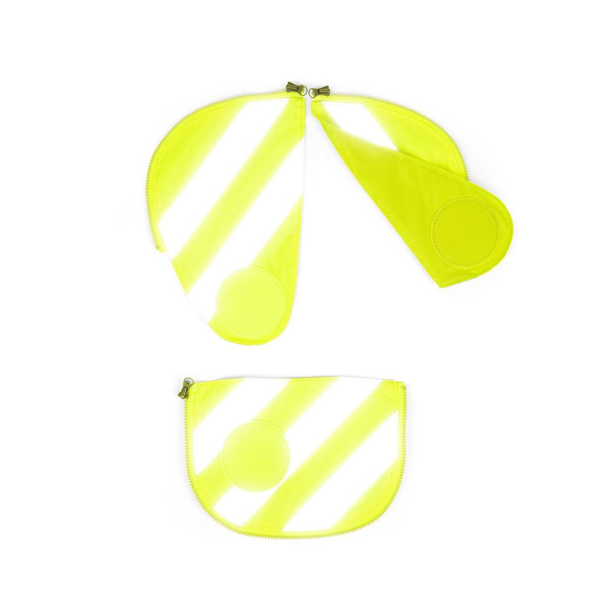 Ergobag Sicherheitsset Gelb mit Reflektorstreifen 3tlg.