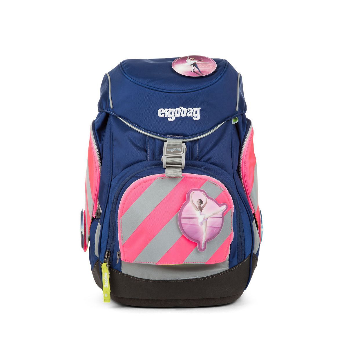 Ergobag Sicherheitsset Pink mit Reflektorstreifen 3tlg.