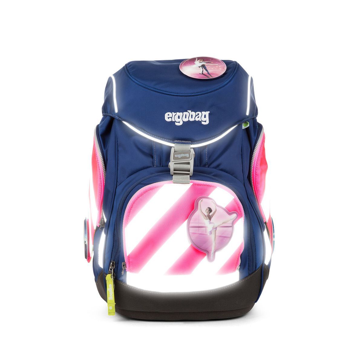 Ergobag Sicherheitsset Pink mit Reflektorstreifen 3tlg.