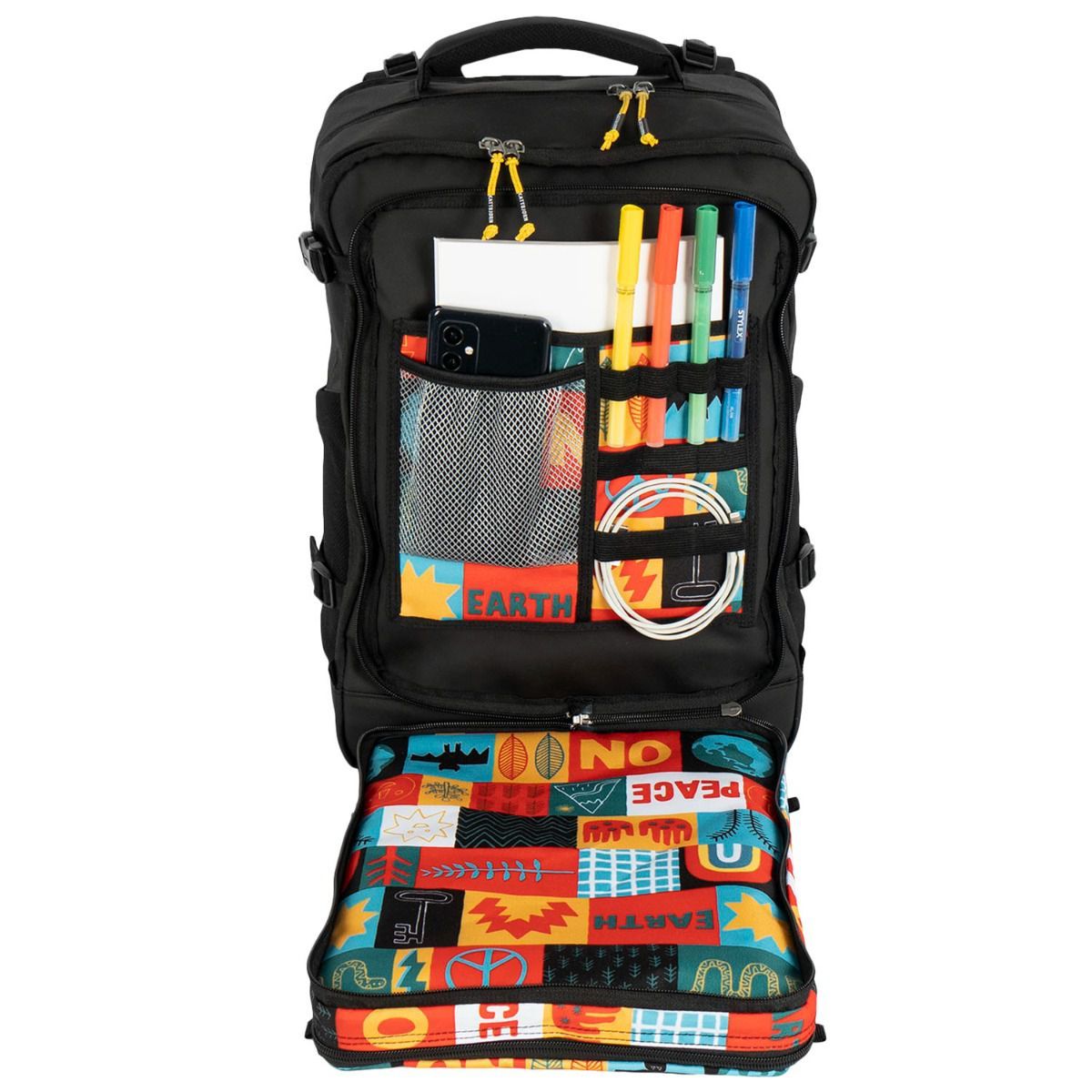 Kattbjörn Flashlight Schulrucksack