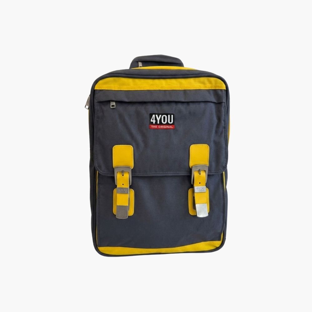 4You Style Steel Lemon Schulrucksack