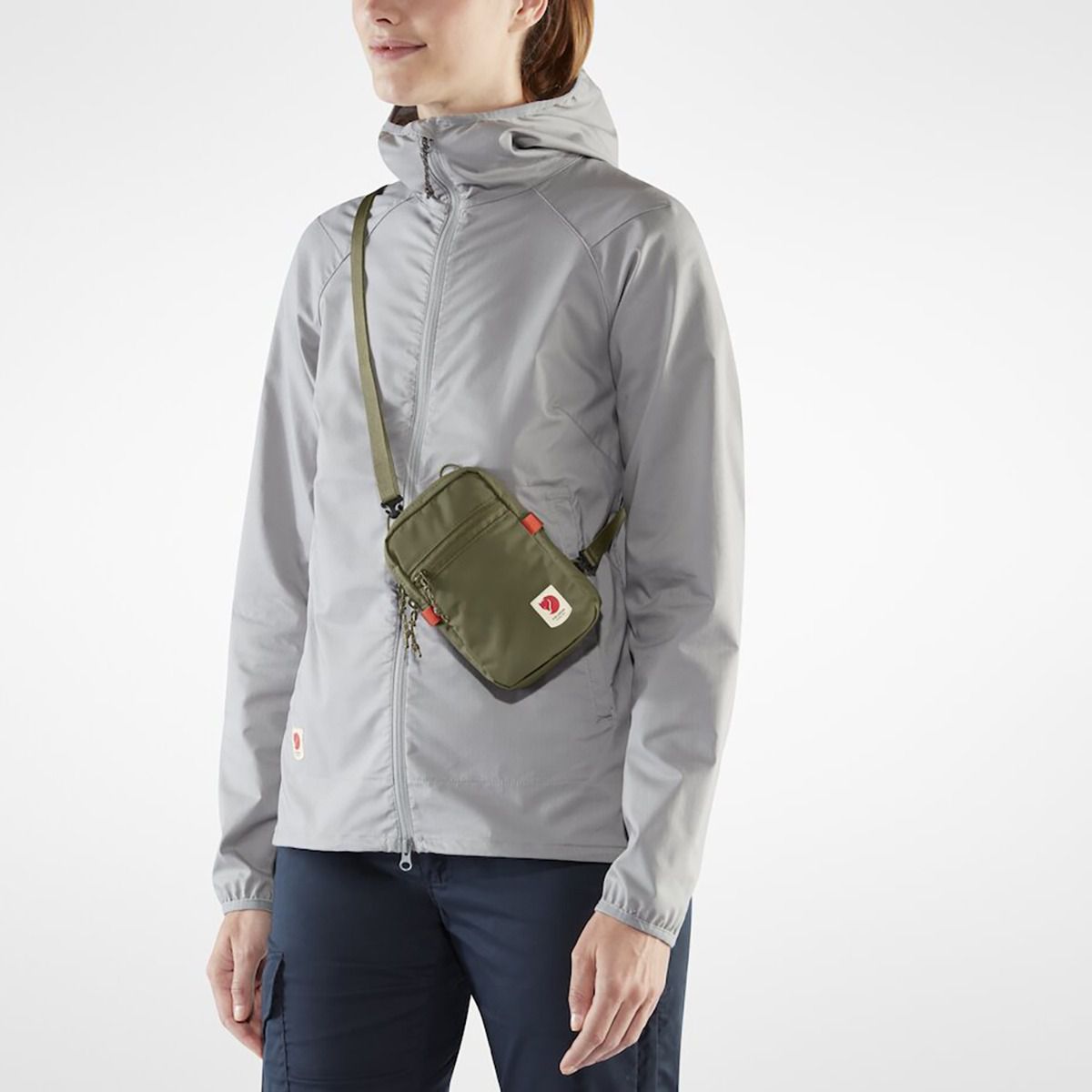 Fjällräven High Coast Pocket Patina Green Umhängetasche