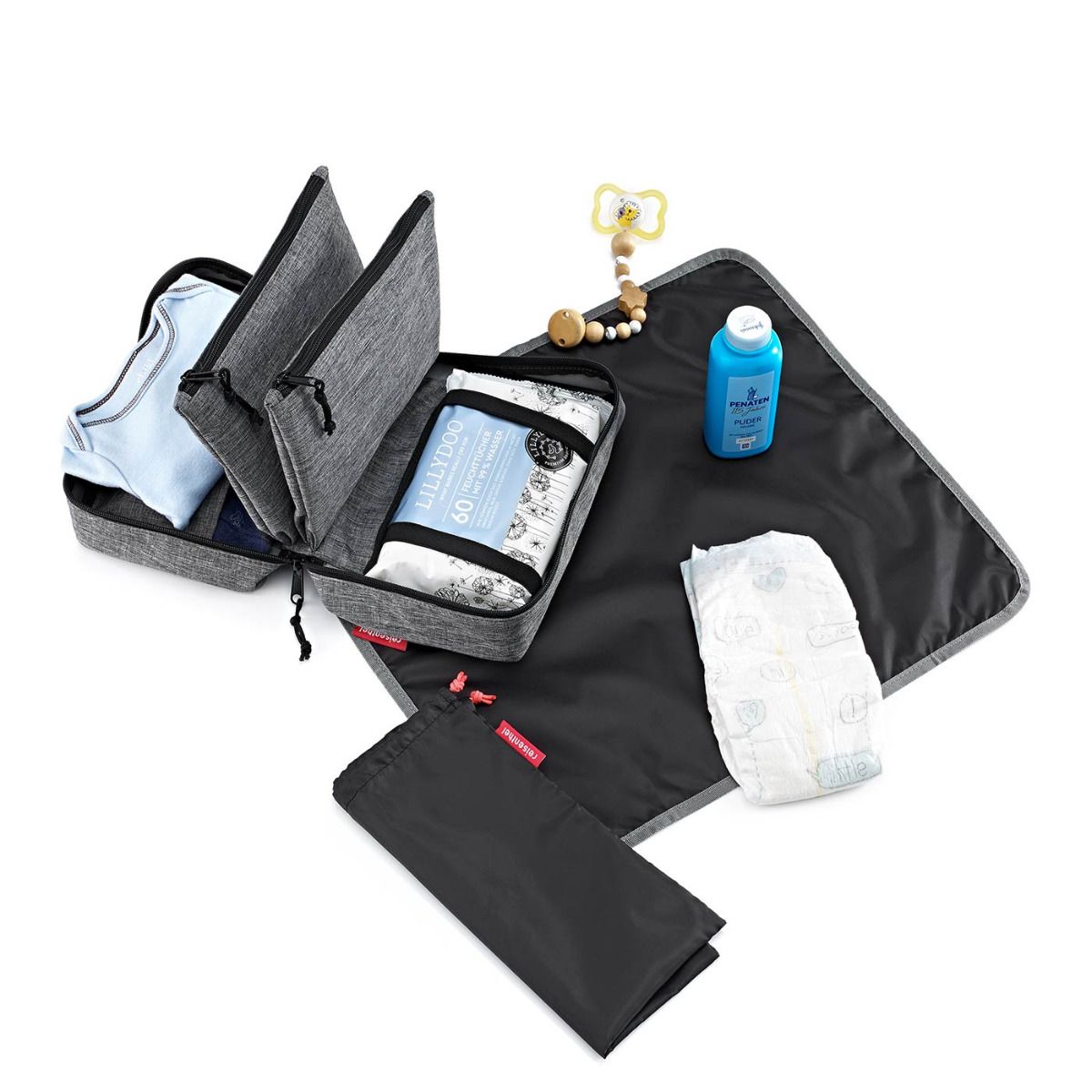 Reisenthel Babycase Twist Silver Wickeltasche