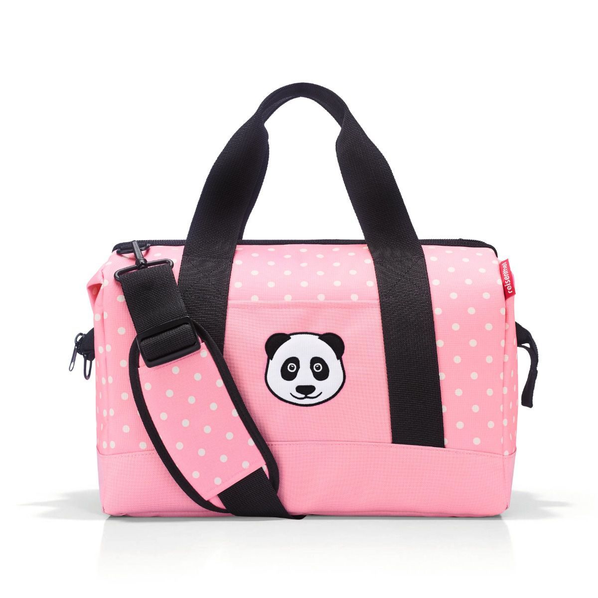 Reisenthel Allrounder M Kids Panda Dots Pink Reisetasche