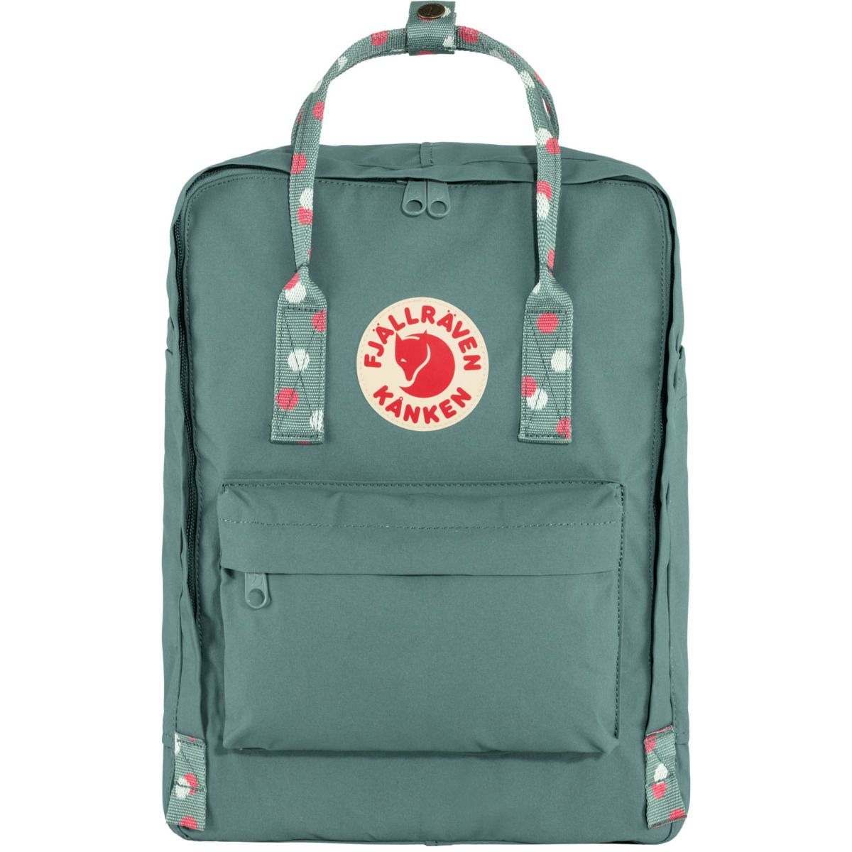 Fjällräven Kanken Frost Green-Confetti Pattern Rucksack