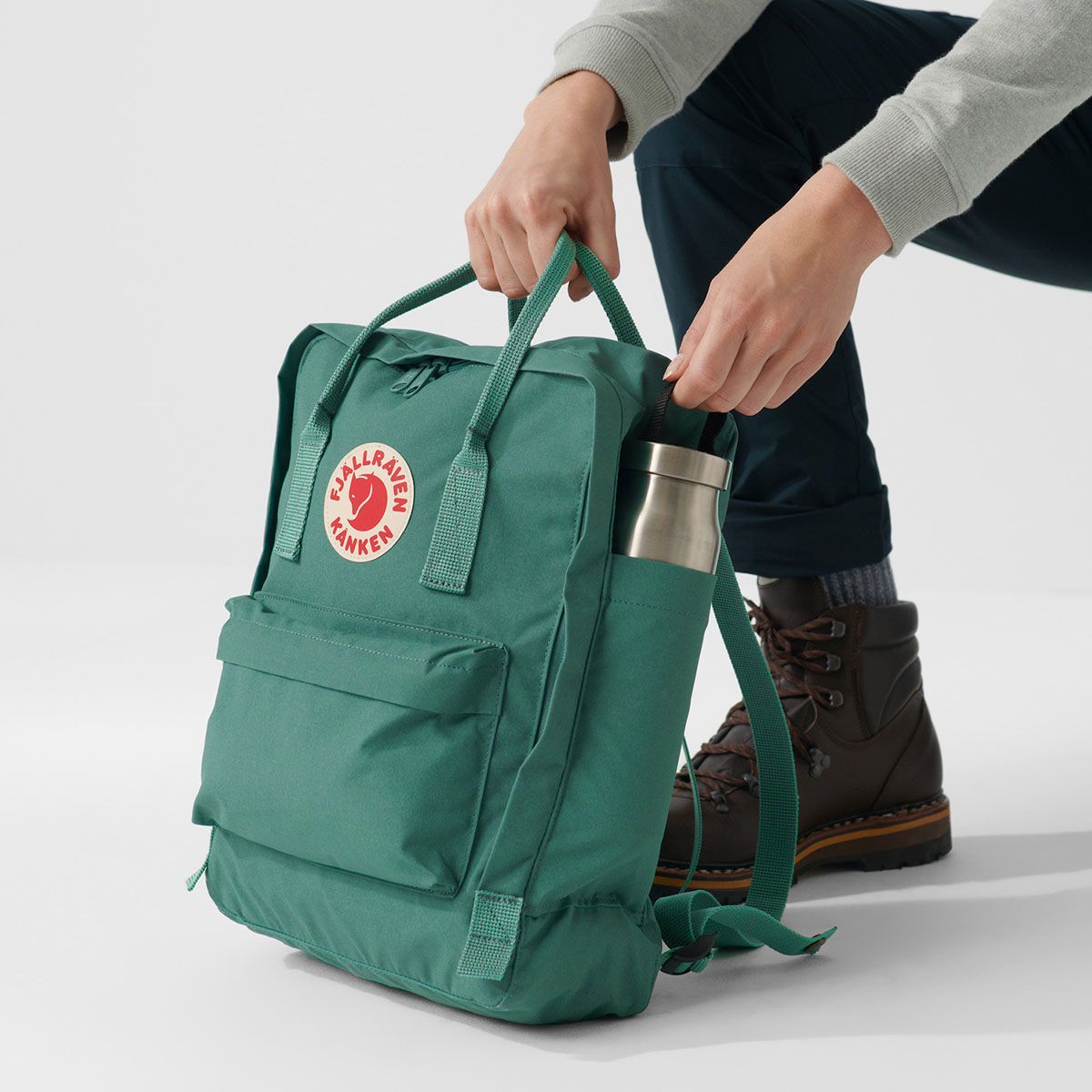 Fjällräven Kanken 15 Super Grey Rucksack