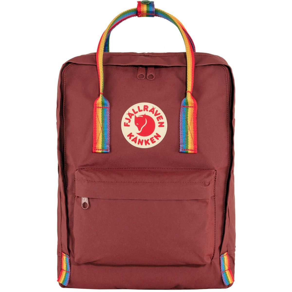 Fjällräven Kanken Rainbow Ox Red-Rainbow Pattern Rucksack