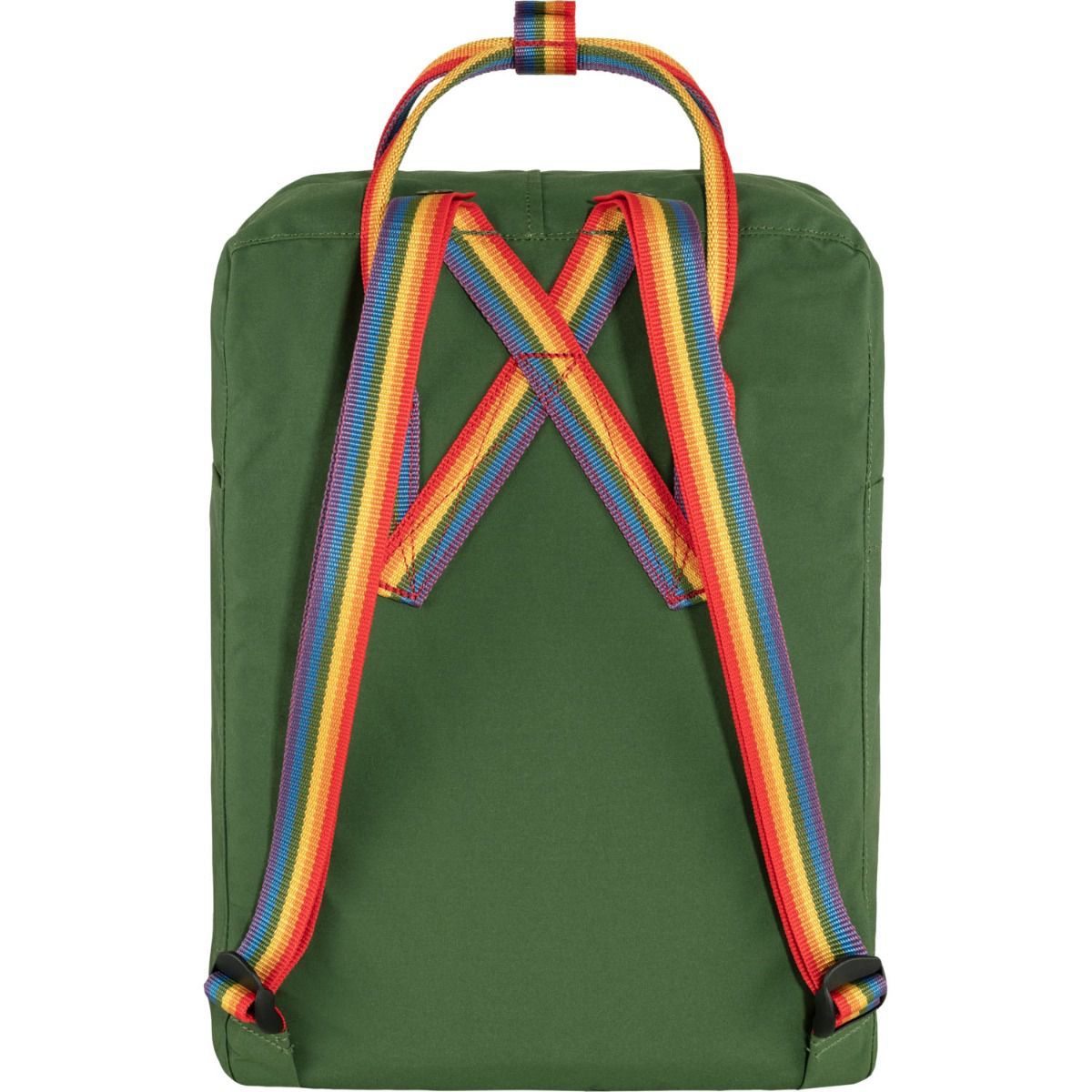 Fjällräven Kanken Rainbow Spruce Green-Rainbow Pattern Rucksack