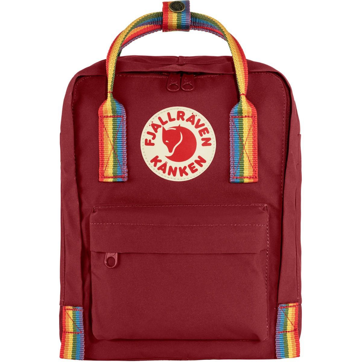 Fjällräven Kanken Rainbow Mini Ox Red-Rainbow Pattern Rucksack