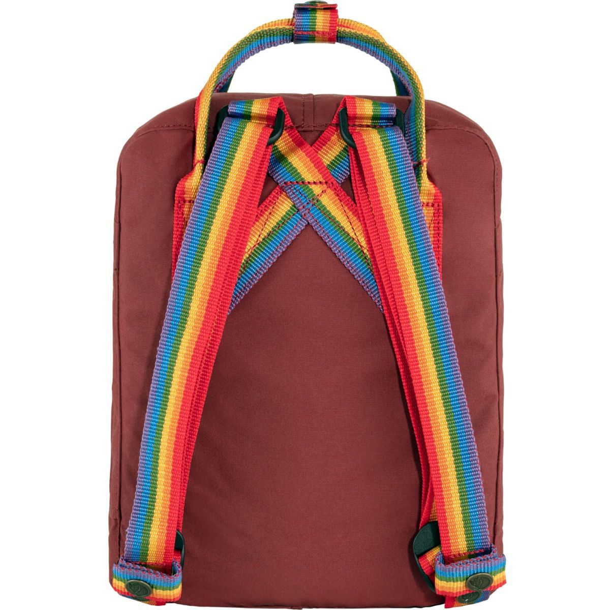Fjällräven Kanken Rainbow Mini Ox Red-Rainbow Pattern Rucksack