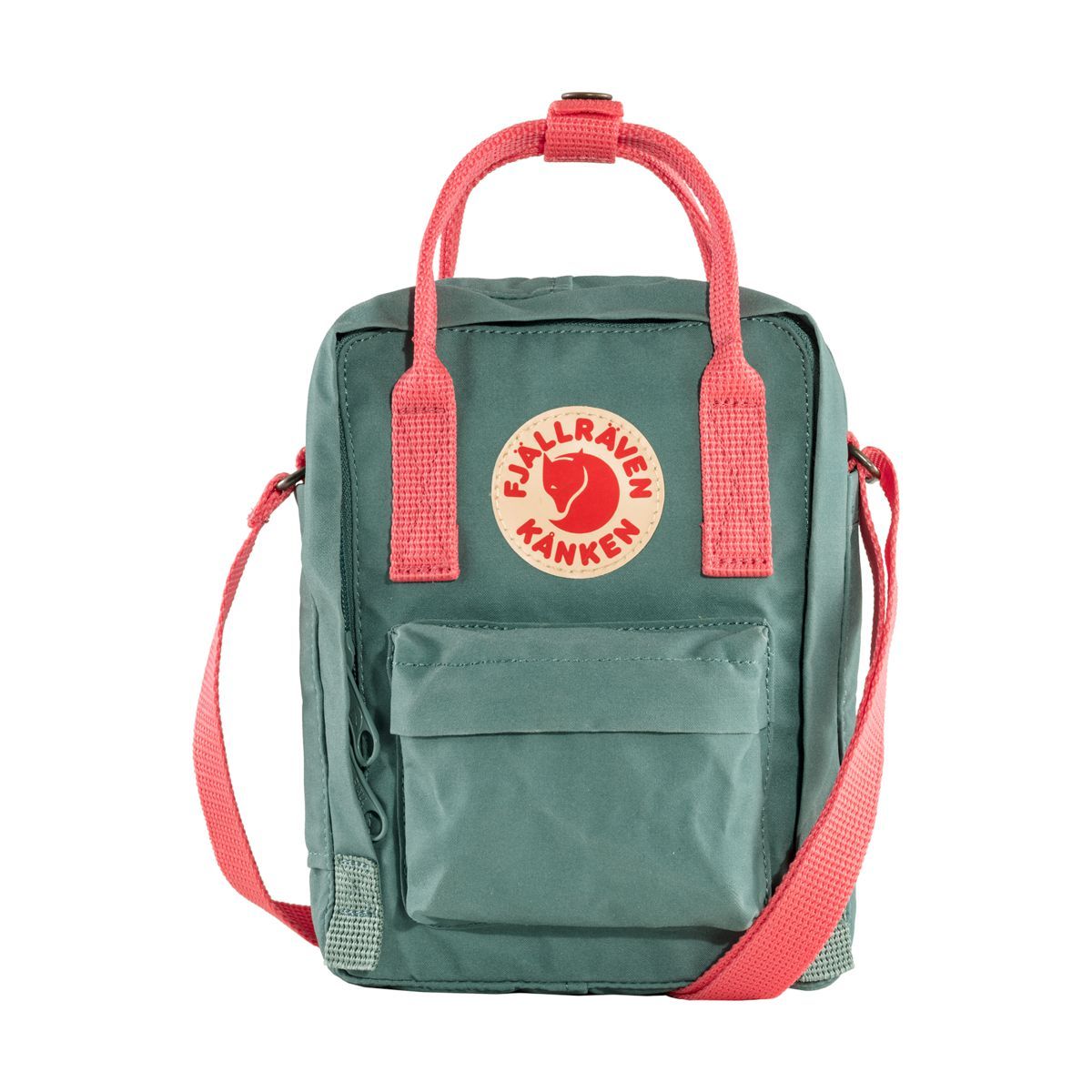 Fjällräven Kanken Sling Frost Green-Peach Pink Rucksack