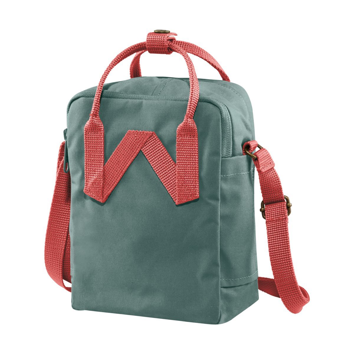 Fjällräven Kanken Sling Frost Green-Peach Pink Rucksack