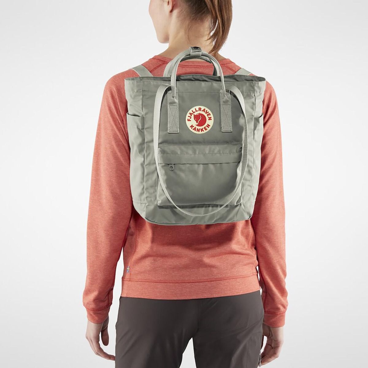 Fjällräven Kanken Totepack True Red Umhängetasche/ Rucksack