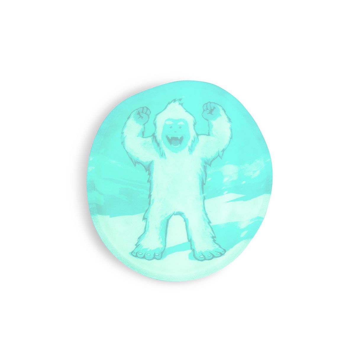 Ergobag Glow in the Dark-Klettie Yeti