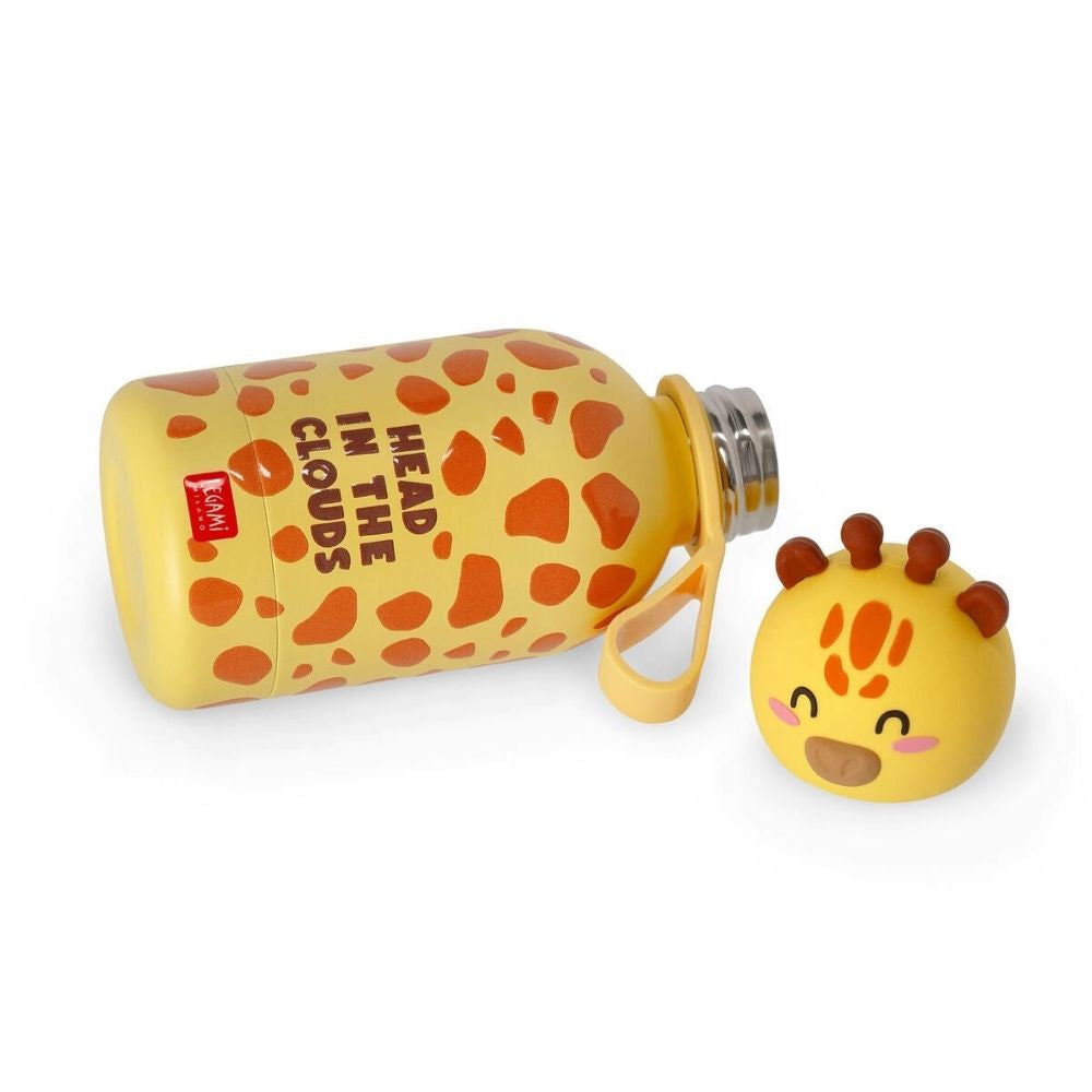 Legami Trinkflasche Giraffe Edelstahl 310 ml