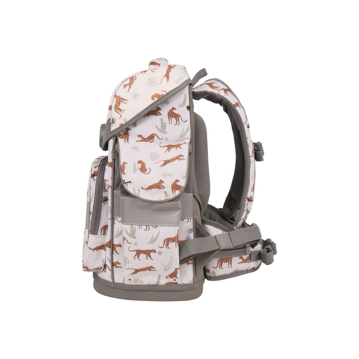 School Mood Timeless Air Leopard Nordic Collection Schulranzen Set 7tlg.