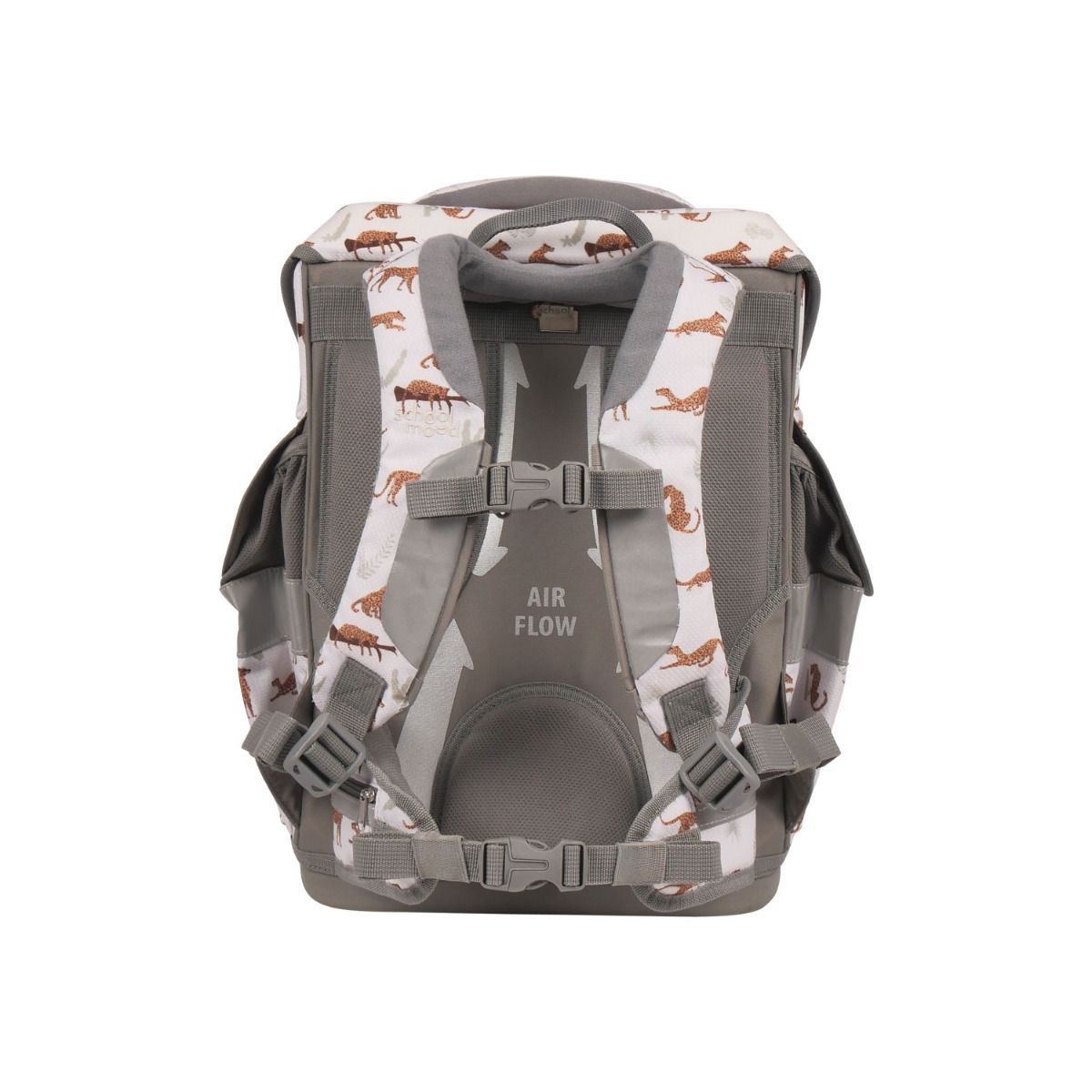 School Mood Timeless Air Leopard Nordic Collection Schulranzen Set 7tlg.