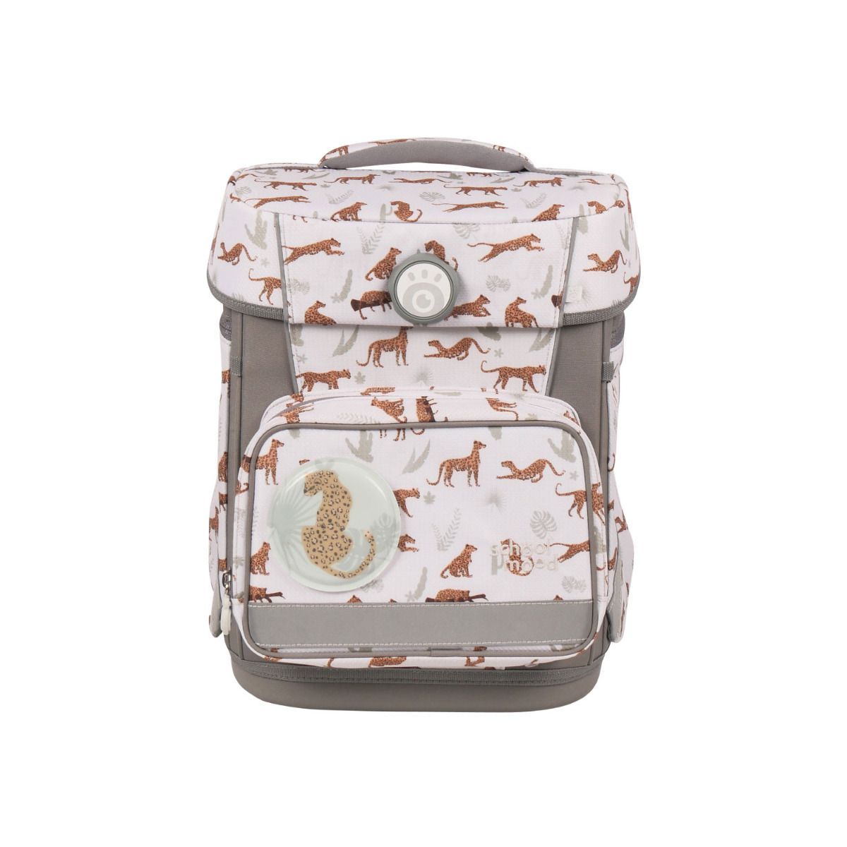 School Mood Hero Maxx Air Leopard Nordic Collection Schulranzen Set 7tlg.