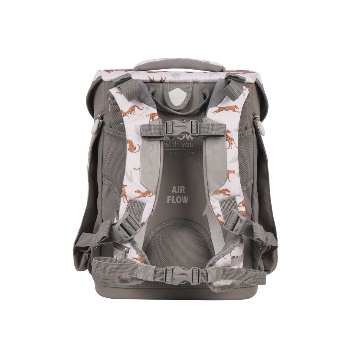 School Mood Hero Maxx Air Leopard Nordic Collection Schulranzen Set 7tlg.