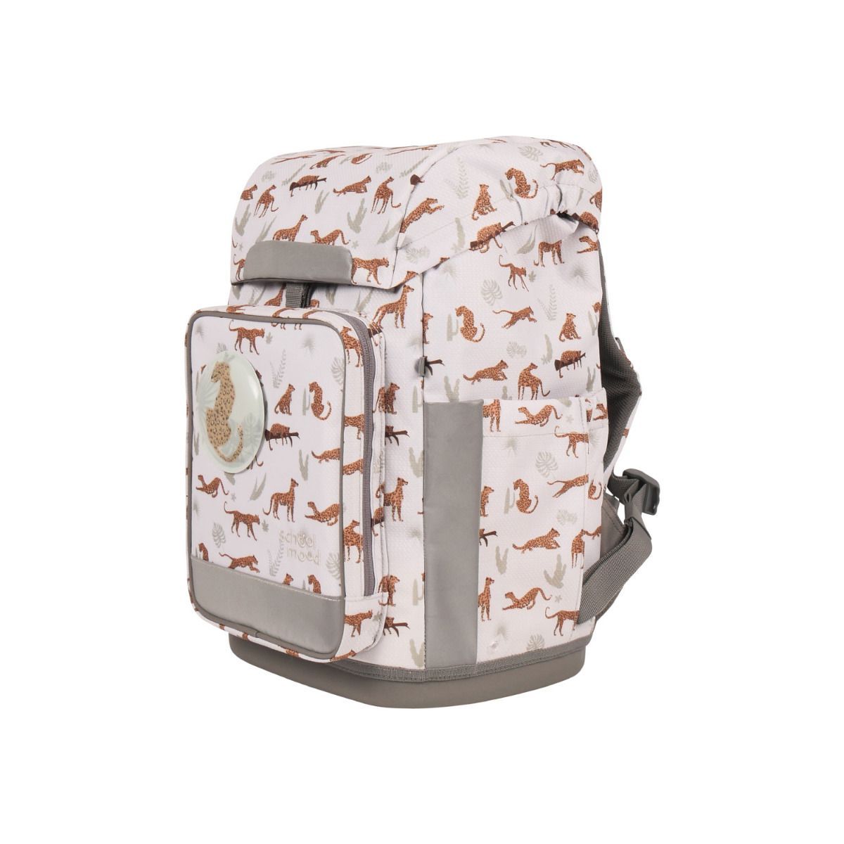 School Mood Rebel Air Leopard Nordic Collection Schulrucksack Set 8tlg.