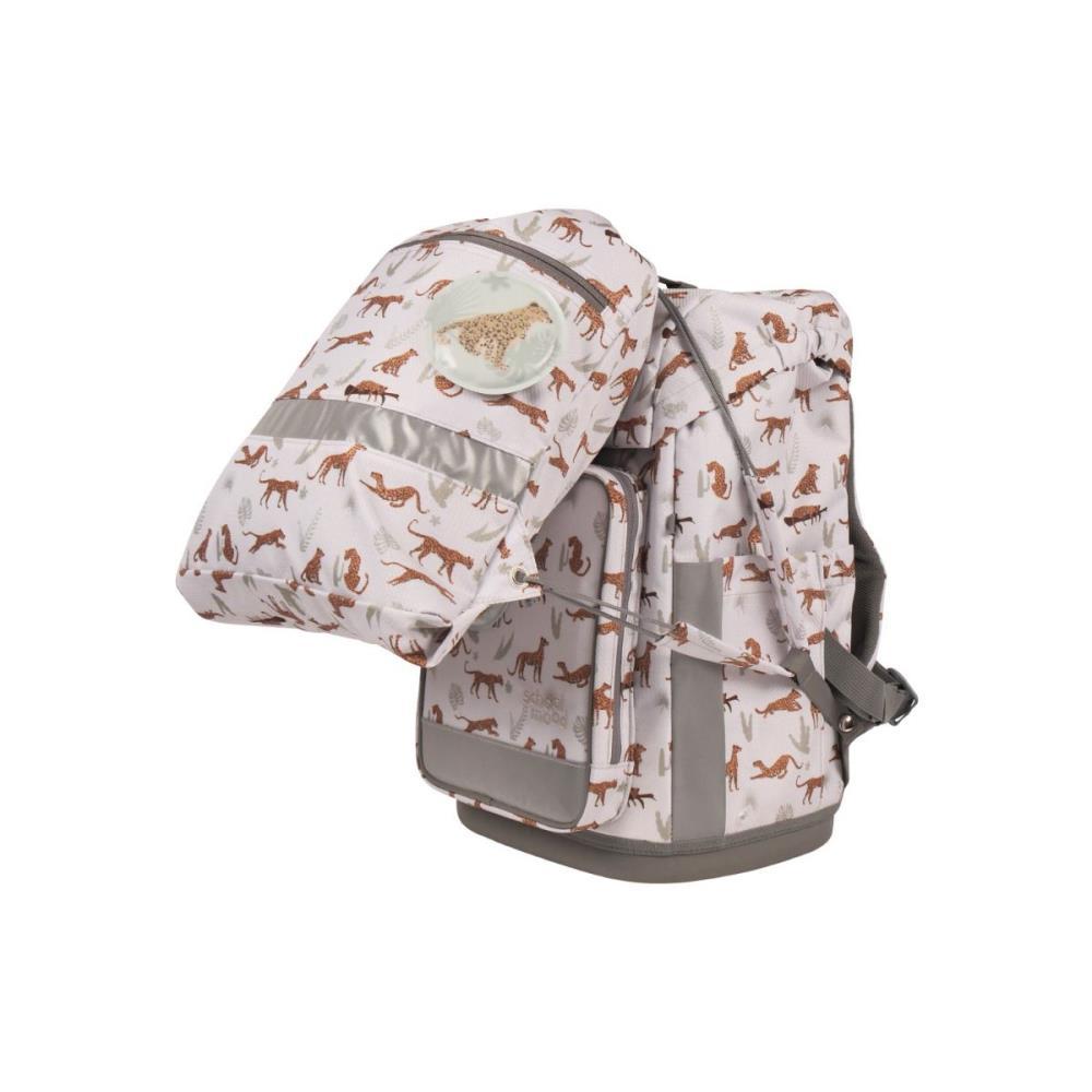 School Mood Rebel Air Leopard Nordic Collection Schulrucksack Set 8tlg.
