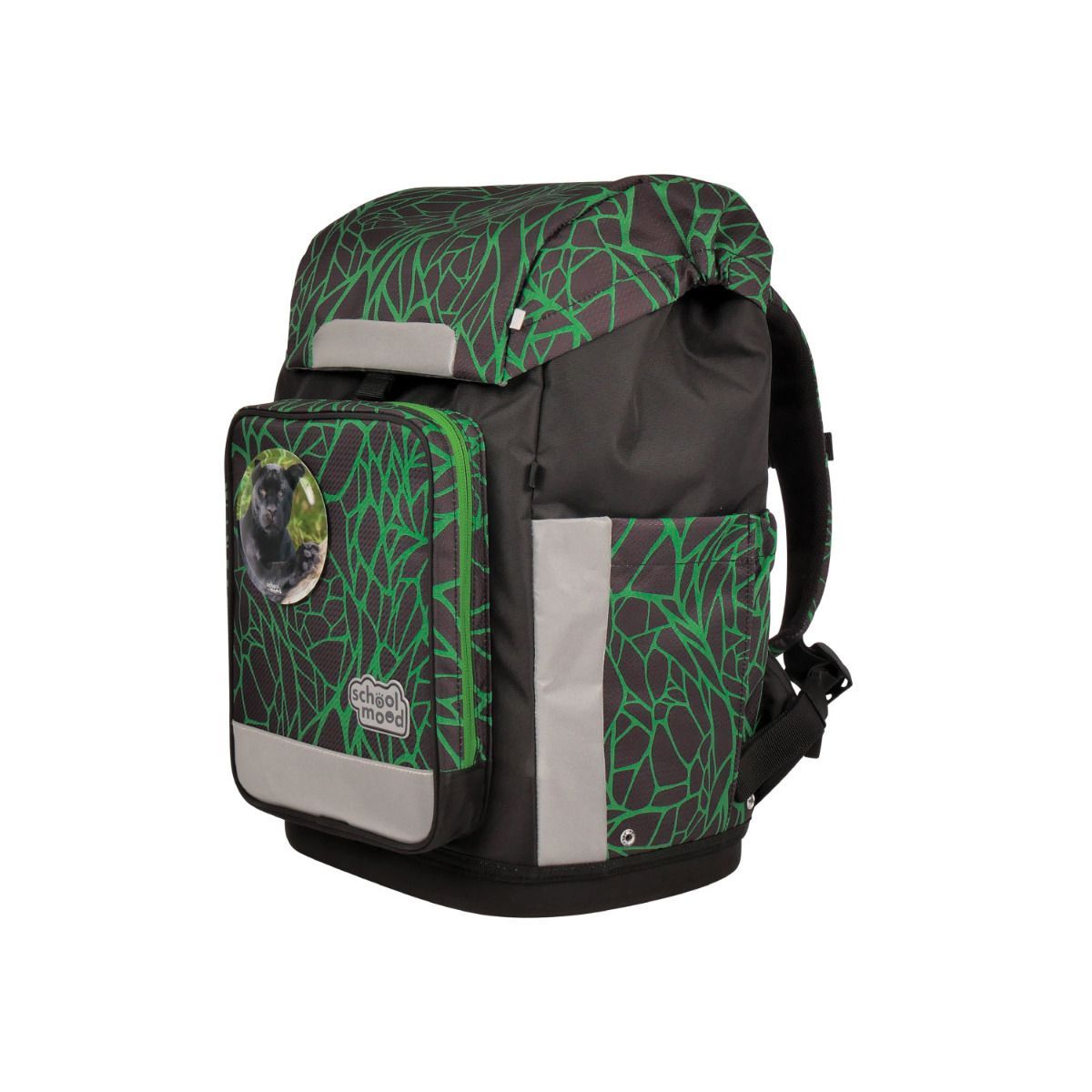 School Mood Rebel Air Linus Panther Schulrucksack Set 8tlg.