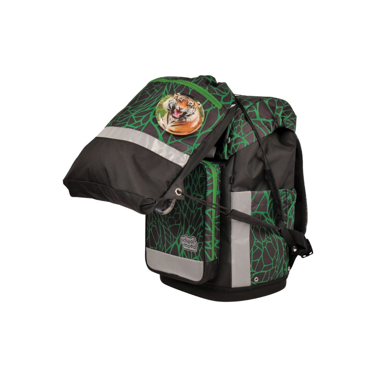 School Mood Rebel Air Linus Panther Schulrucksack Set 8tlg.