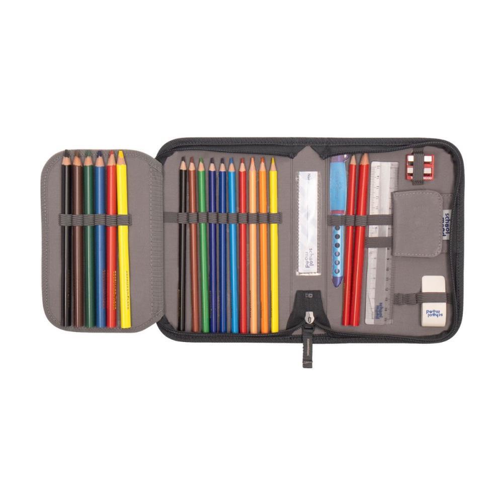 School Mood Timeless Air Louis Weltall Schulranzen Set 7tlg.