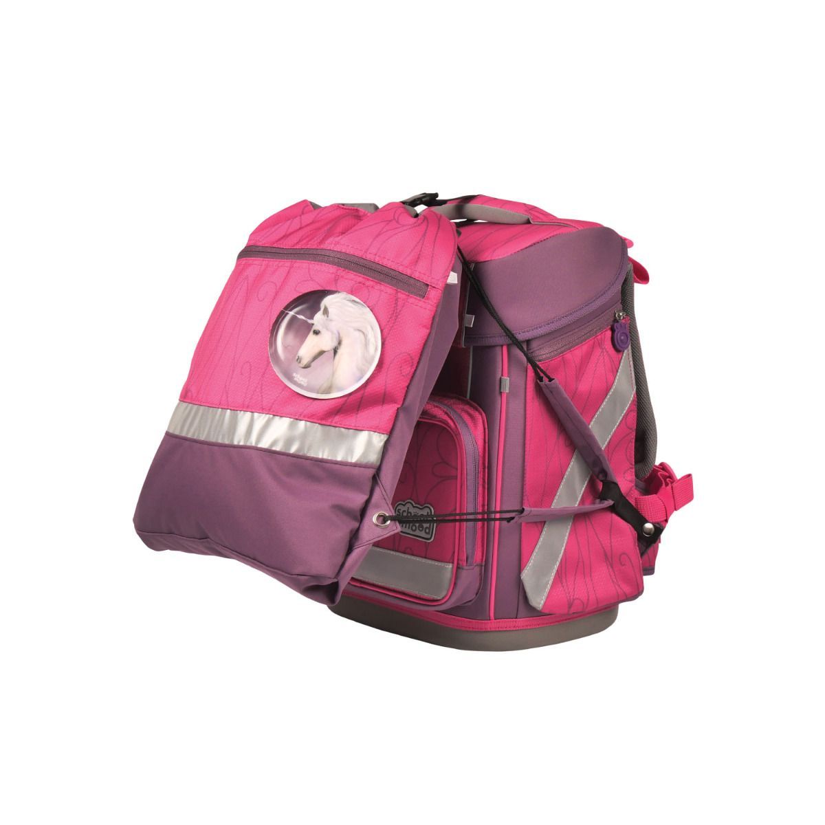 School Mood Hero Maxx Air Luisa Einhorn Schulranzen Set 7tlg.