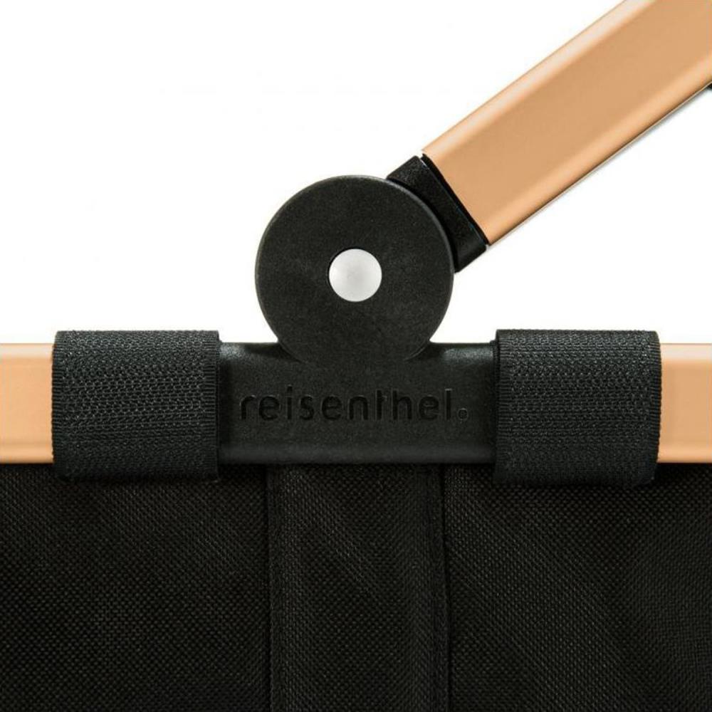 Reisenthel Carrybag Frame Gold Black Einkaufskorb