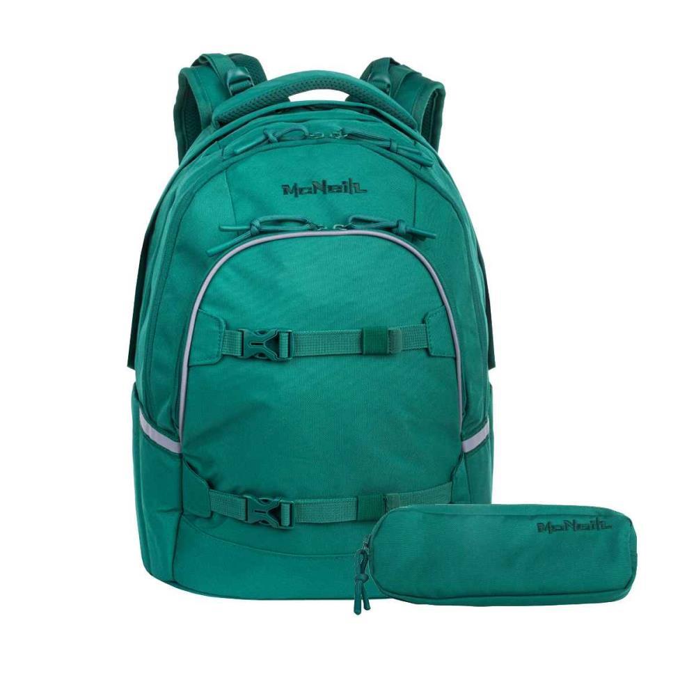 McNeill Milo Grün Schulrucksack Set 2tlg.