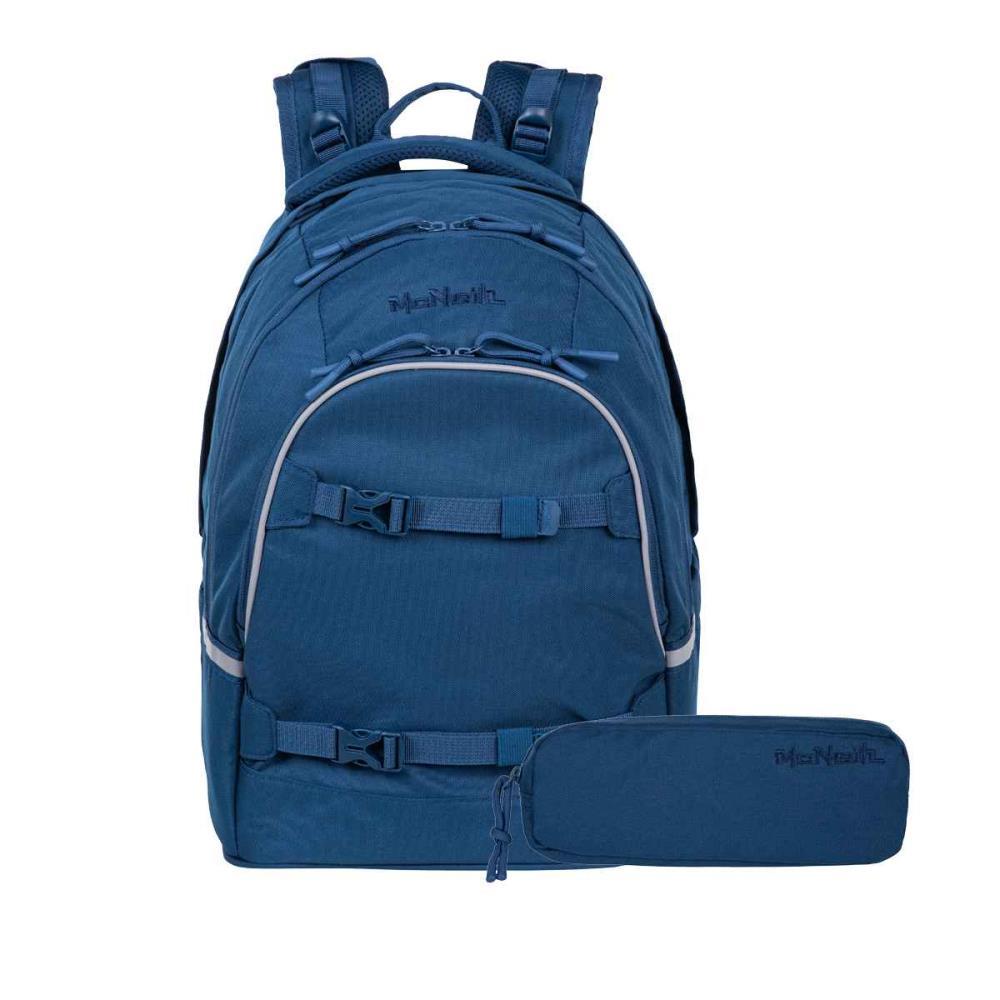 McNeill Milo Navy Schulrucksack Set 2tlg.