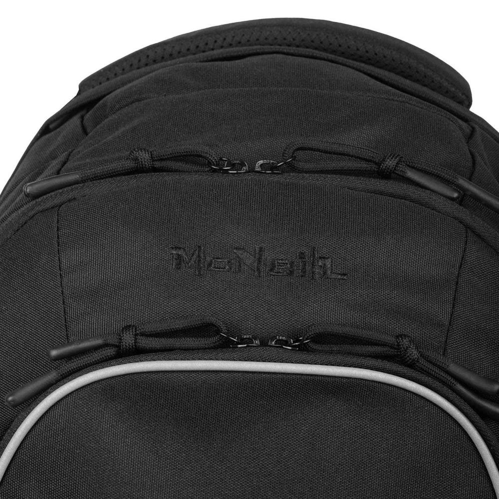 McNeill Milo Schwarz Schulrucksack Set 2tlg.