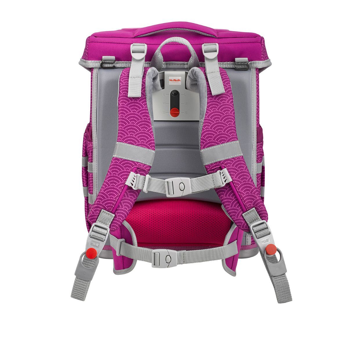 McNeill McOcean Puntopink Schulranzen Set 5tlg.
