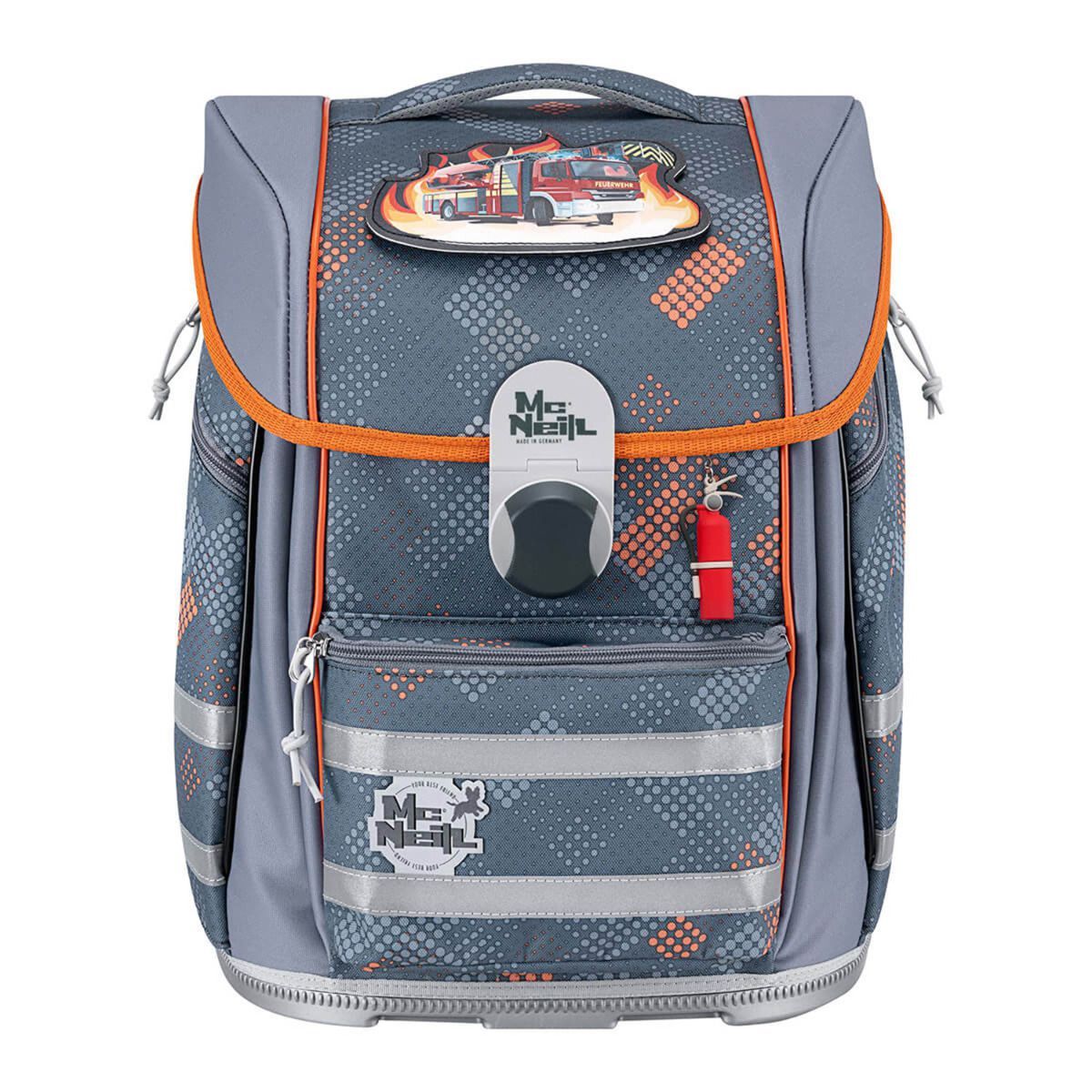 McNeill Biggy Fire Schulranzen Set 5tlg.