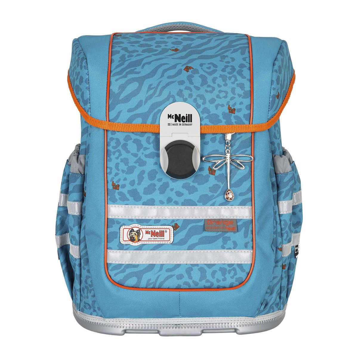 McNeill ERGO COMPLETE Orange Schulranzen Set 4tlg.