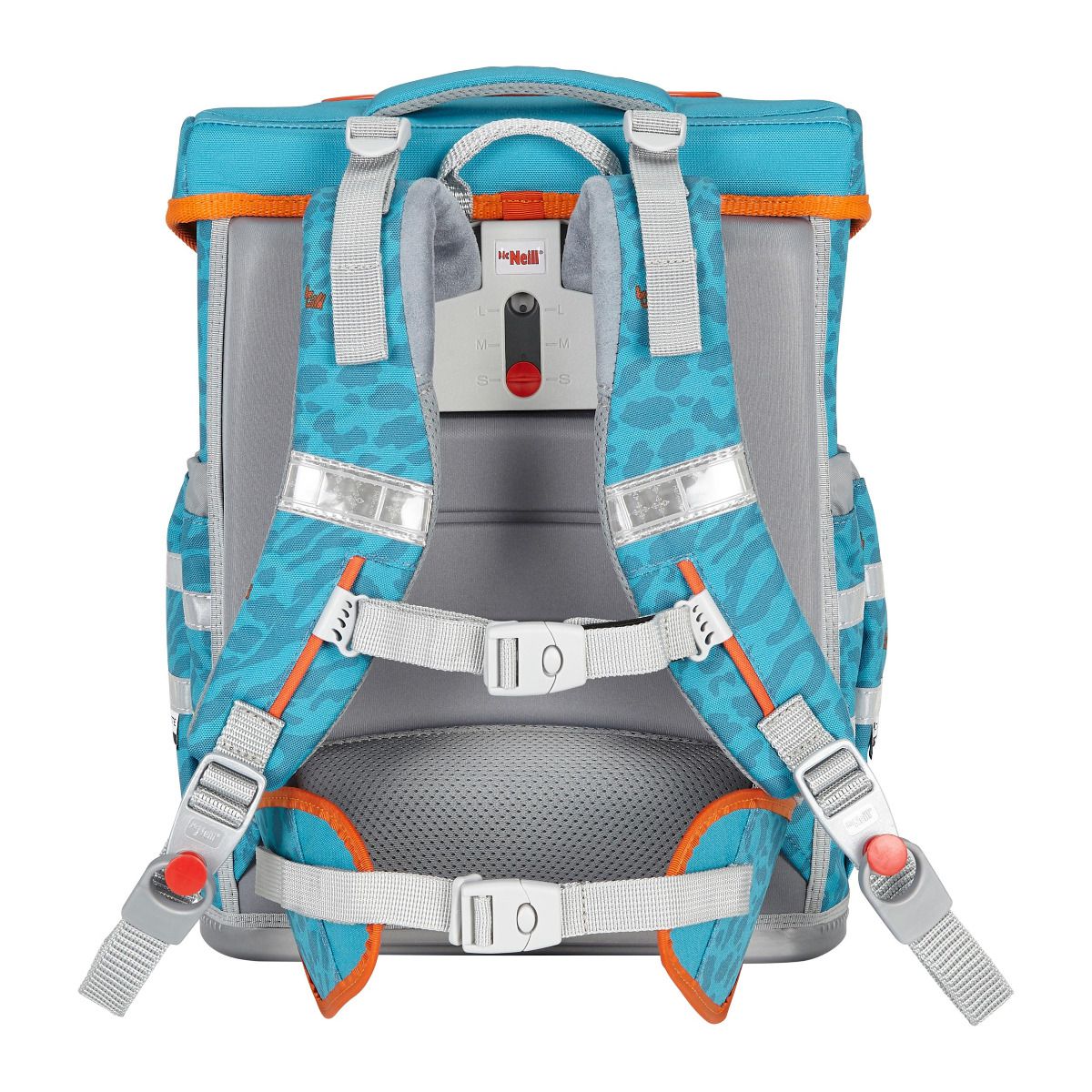 McNeill ERGO COMPLETE Orange Schulranzen Set 4tlg.