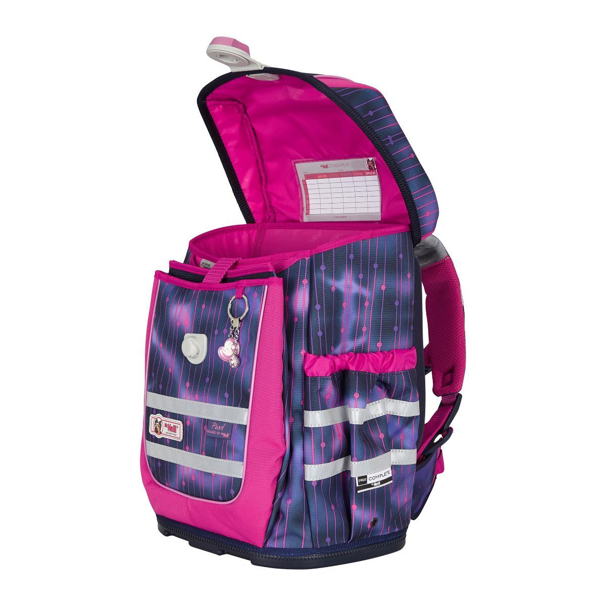 McNeill ERGO COMPLETE Pearl Schulranzen Set 4tlg.