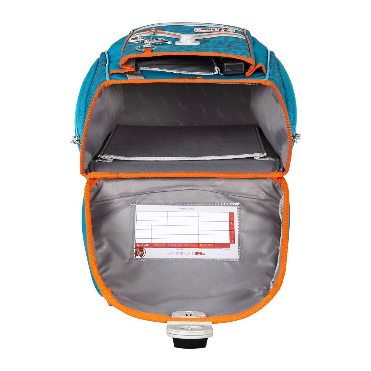 McNeill ERGO Primero McLight Orange Schulranzen Set 4tlg.