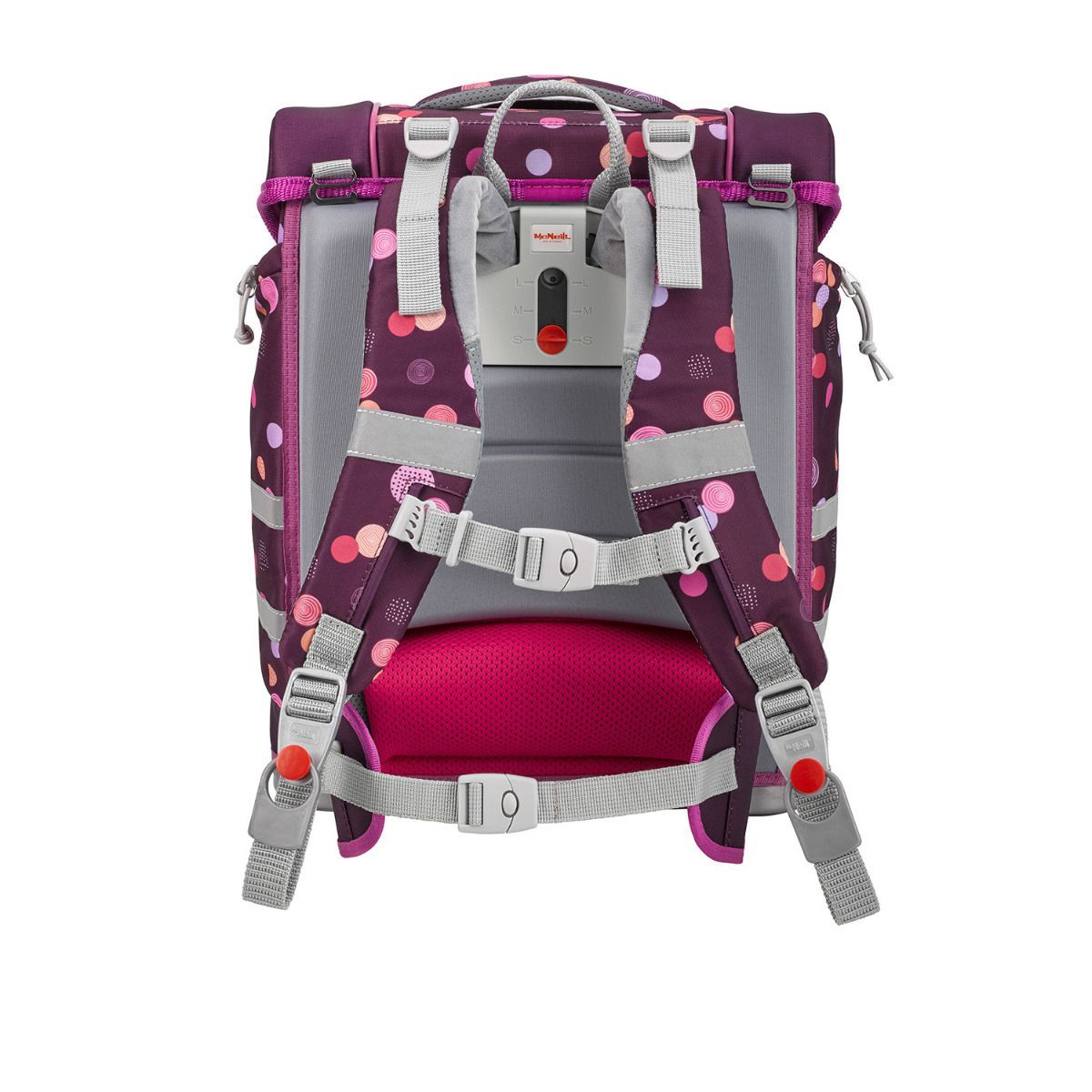 McNeill McLight 2 Ruby Schulranzen Set 6tlg.