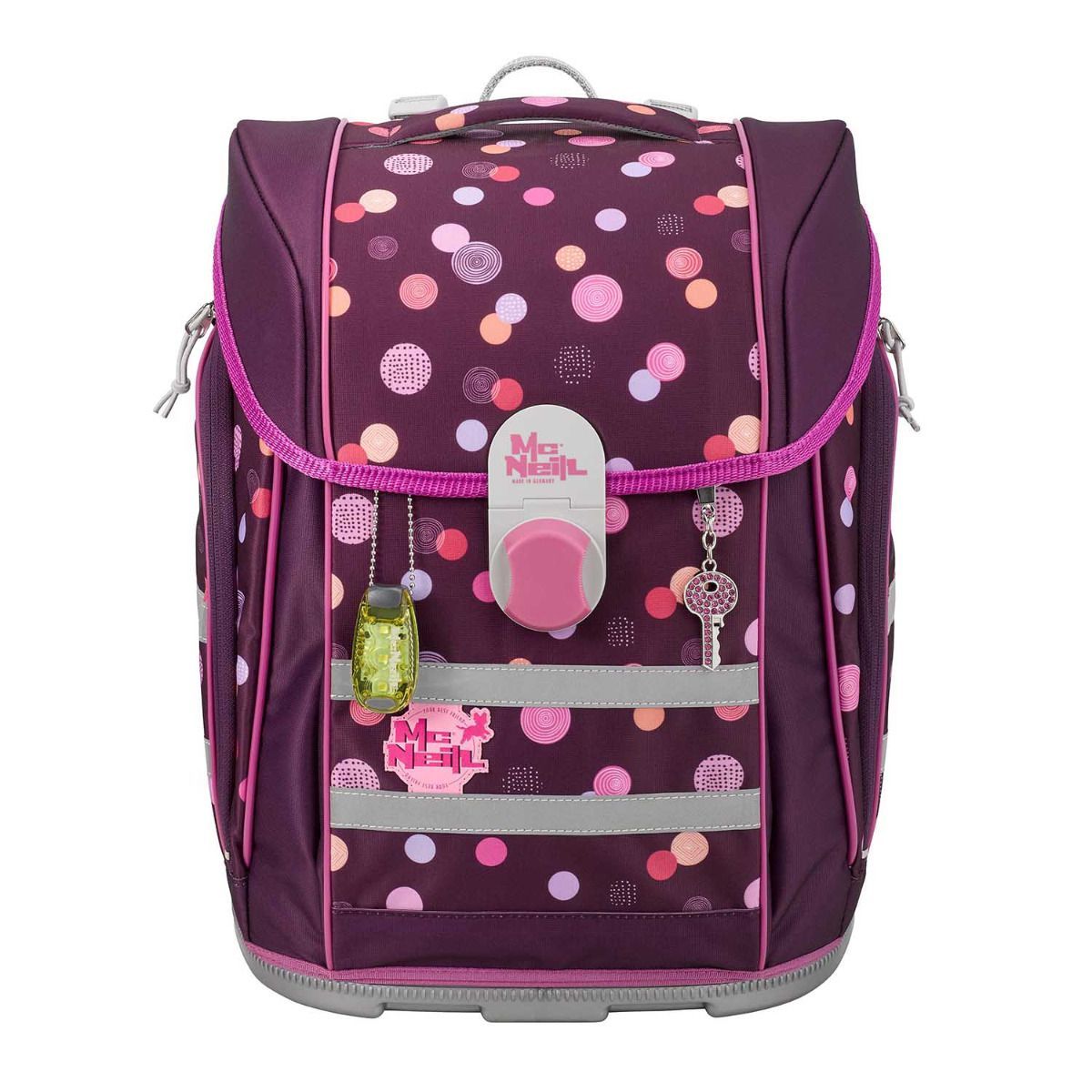 McNeill McLight 2 Ruby Schulranzen Set 6tlg.