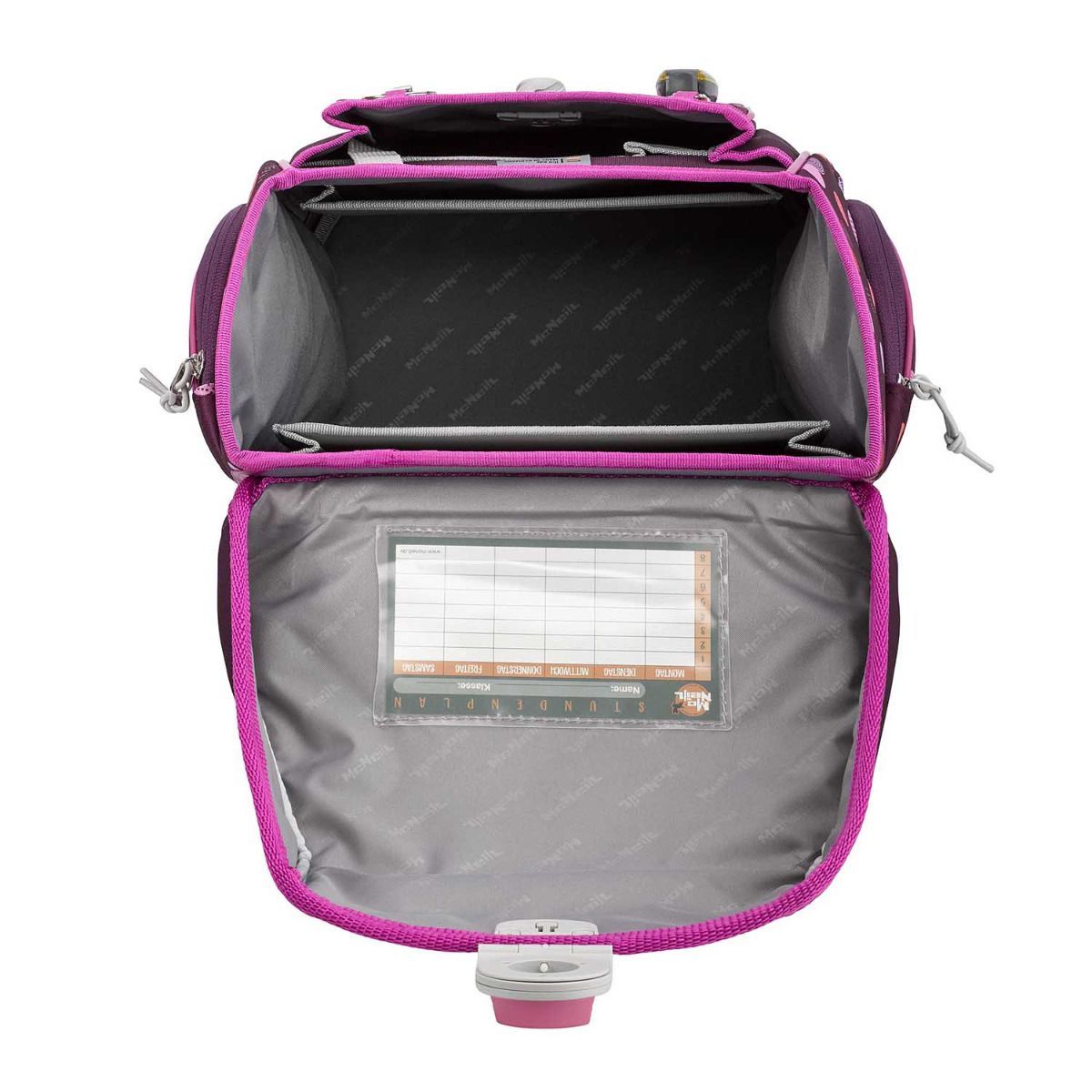 McNeill McLight 2 Ruby Schulranzen Set 6tlg.