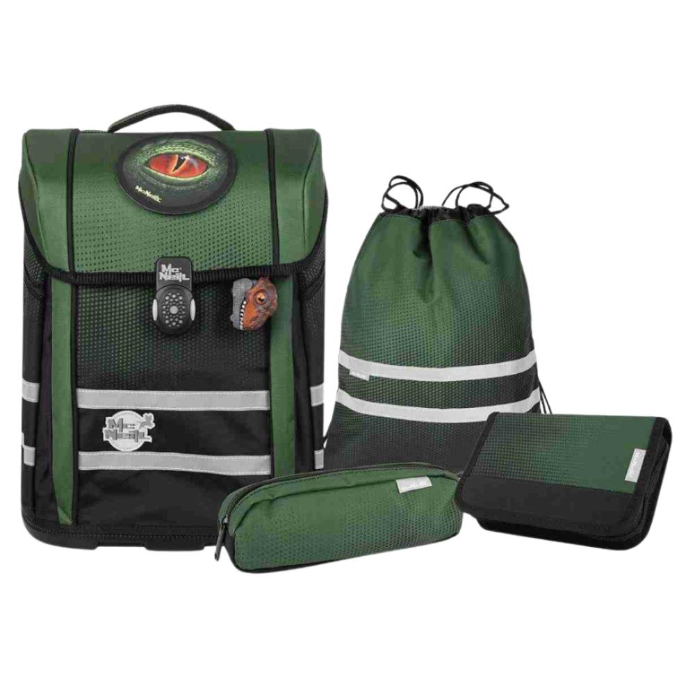 McNeill Ergo Perfecto Gradient Grass Schulranzen Set 5tlg.